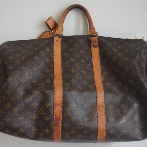 100% Authentic Louis Vuitton Keepall 50