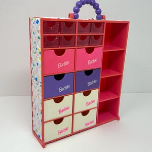 Barbie Carrying Storage Case Etsy
