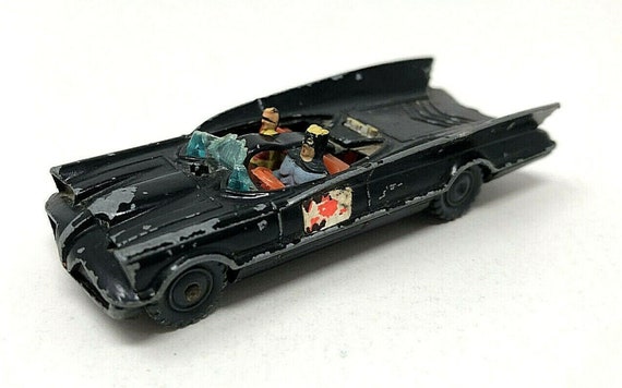 HUSKY BATMOBILE Vintage 1960s Toy Car With Figures Batman - Etsy Australia