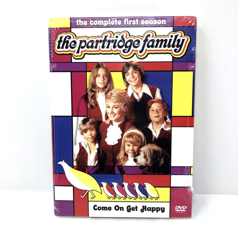 The PARTRIDGE FAMILY DVD First Season One Come On Get Happy David the-partridge-family-dvd-first-season-one-come-on-get-happy-david