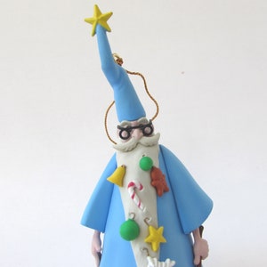 MERLIN CHRISTMAS MAGIC Ornament Disney Movie Sword in the Stone Wizard Brand New in Box Tree Ornament Holiday Decor Retired Collectible image 4