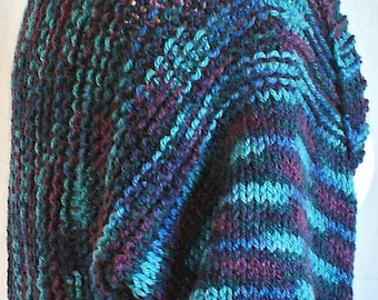 Knitting Pattern *Only* for Sweater Shrug, Bolero, Cardigan, Dolman, Wrap