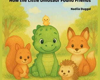 Dinosaur Bedtime Story: How the Little Dinosaur Found Friends (PDF)