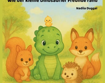 Dino Freundschaft Märchenbuch: PDF-Buch für Kinder, 3-6 Jahre