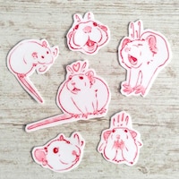 Rat Keyrings- Felt Rat Keyrings - Etsy UK