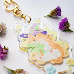 Big Keychain with a bunny