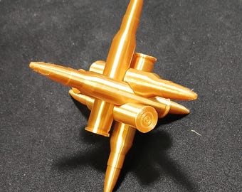 3D Printed Bullet Burr Puzzle | Interlocking Brain Teaser Mind Game