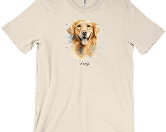 Golden Retriever - T-Shirt - Custom - Unisex