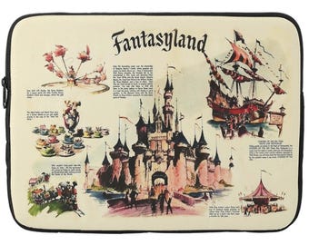 Fundas para portátil - Disney - Disneyland - Fantasyland - Vintage
