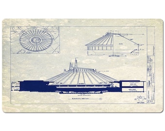 Space Mountain - Alfombrillas de escritorio - Disneyland - Tomorrowland