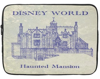 Funda para portátil - Disney World - Mansión Encantada - Plano