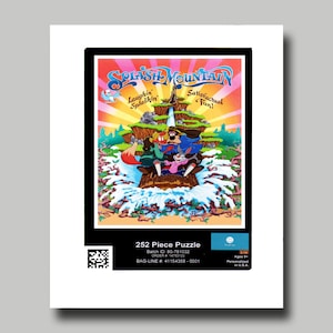 Puzzle - Splash Mountain - Disney - Disneyland - Disney World - Poster