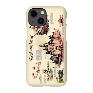 iPhone - Case - Disneyland - Disney World - Fantasyland - Disney - Magic Kingdom
