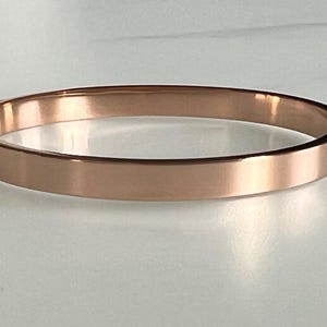 18K roséguldpläterat armband i rostfritt stål, 15 cm