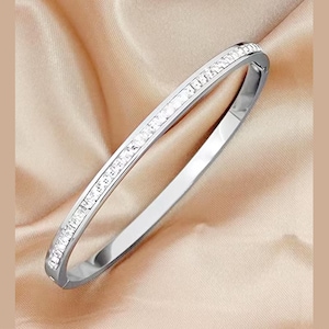 Stainless Steel Bracelet, Bangle Bracelet, Small/ Medium Tarnish Free