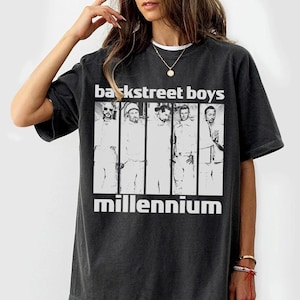 Backstreet Boys Music Vintage Shirt, 90s Retro Graphic Tees, Boy Band Tour Concert T-Shirt, Unisex Y2K Streetwear Top Shirt