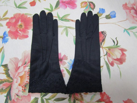 Vintage New NOS Dead Stock Unused Navy Blue Nylon… - image 1