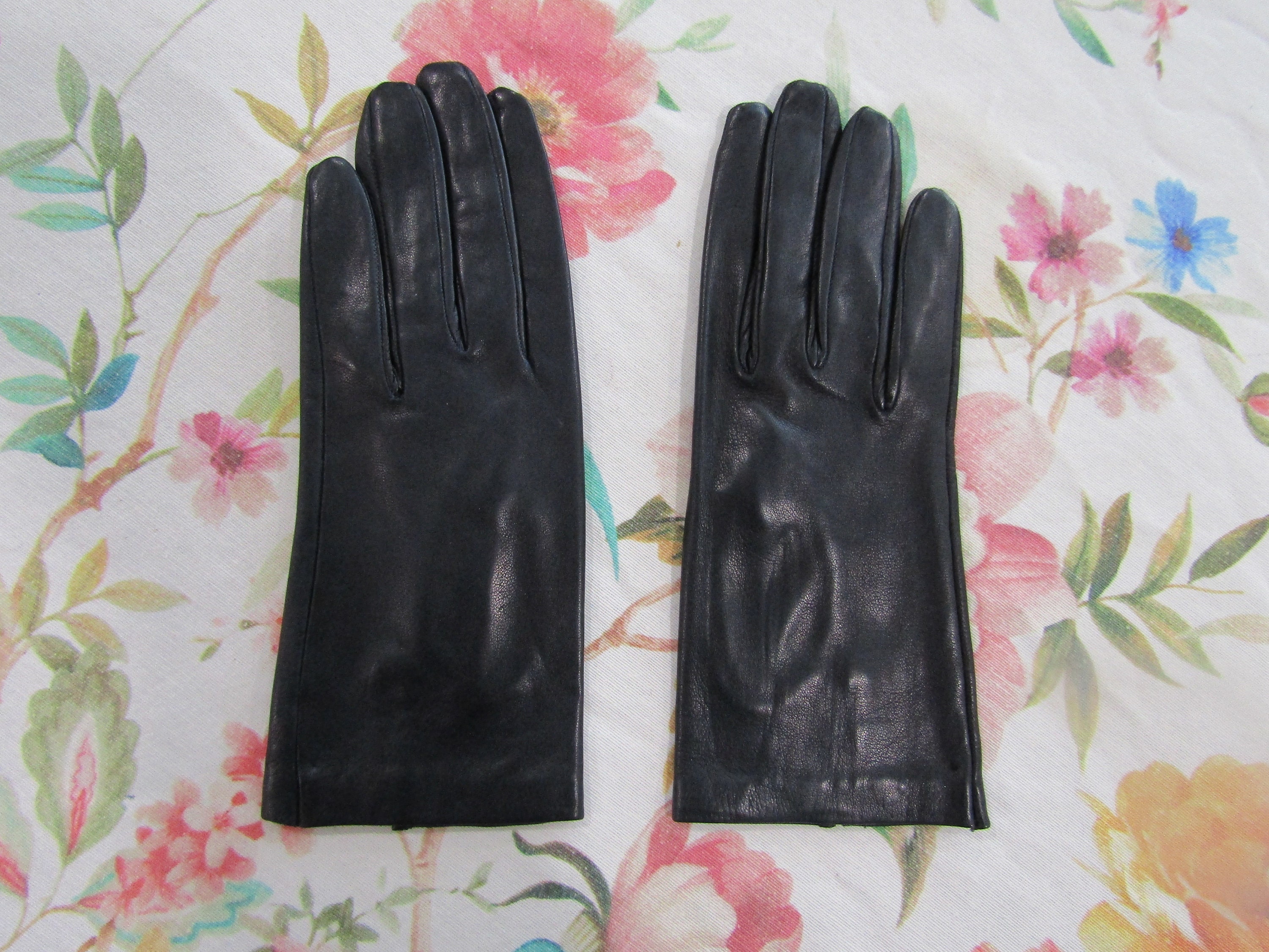 Vintage Leather Gloves Size 8.5 - Etsy