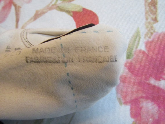 Vintage NOS New Dead Stock Chocolate Brown French… - image 4