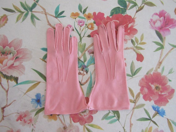 Vintage New NOS Dead Stock Bright Bubblegum Pink … - image 1