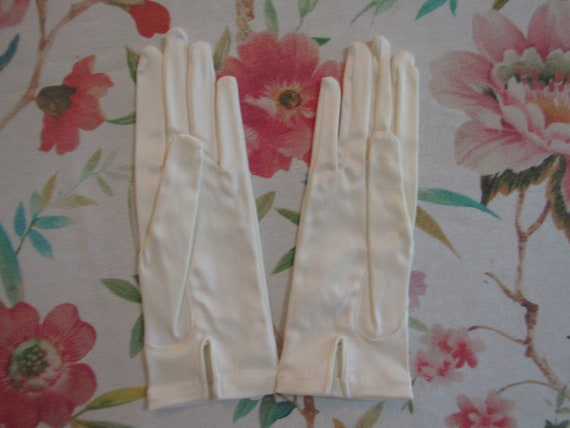 Vintage NOS Dead Stock NWT's NEYRET White Stretch… - image 6