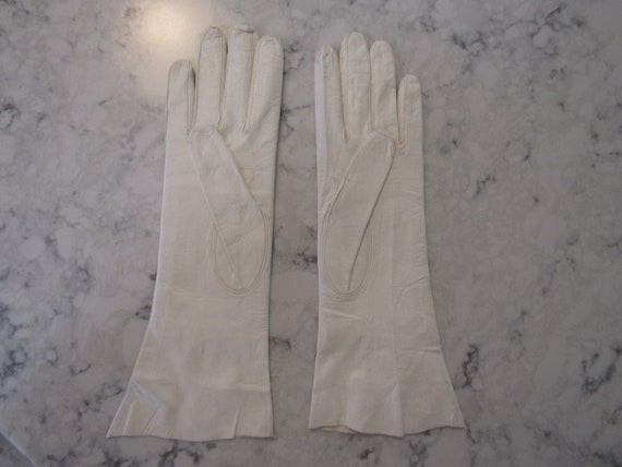 Vintage NOS New Unused Dead Stock White Italian K… - image 2