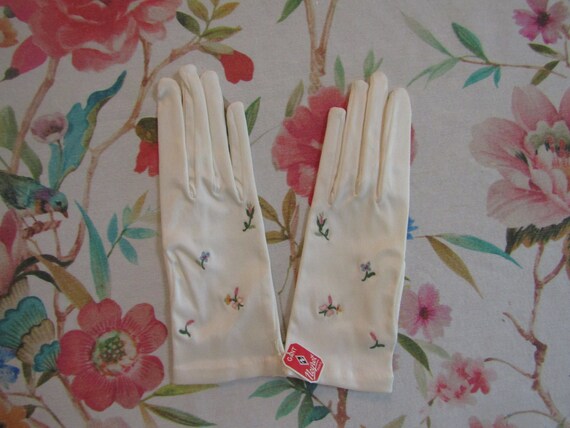 Vintage NOS Dead Stock NWT's NEYRET White Stretch… - image 3