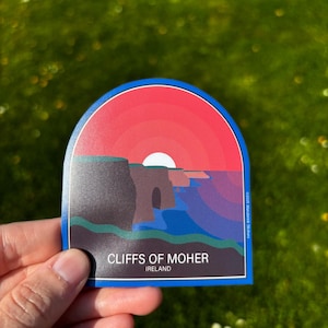 Lot de 6 stickers premium pour l'Irlande