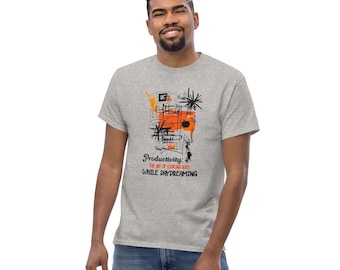 Art of Looking Busy T-Shirt – Funny Work Humor Tee – Sarcastic Office Joke Shirt – Coworker Humor Graphic Tee