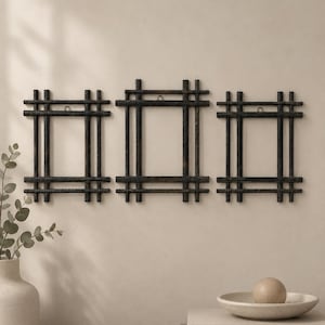 Vintage Carved Folk Art Wood Frame – Rustic Picture Frame (7.3"x5.7")