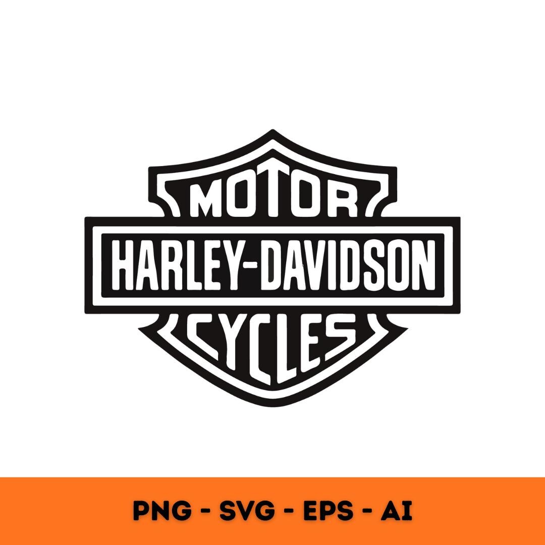 Harley-Davidson Holographic Logo Decal – Waterproof Biker Sticker, Made In USA