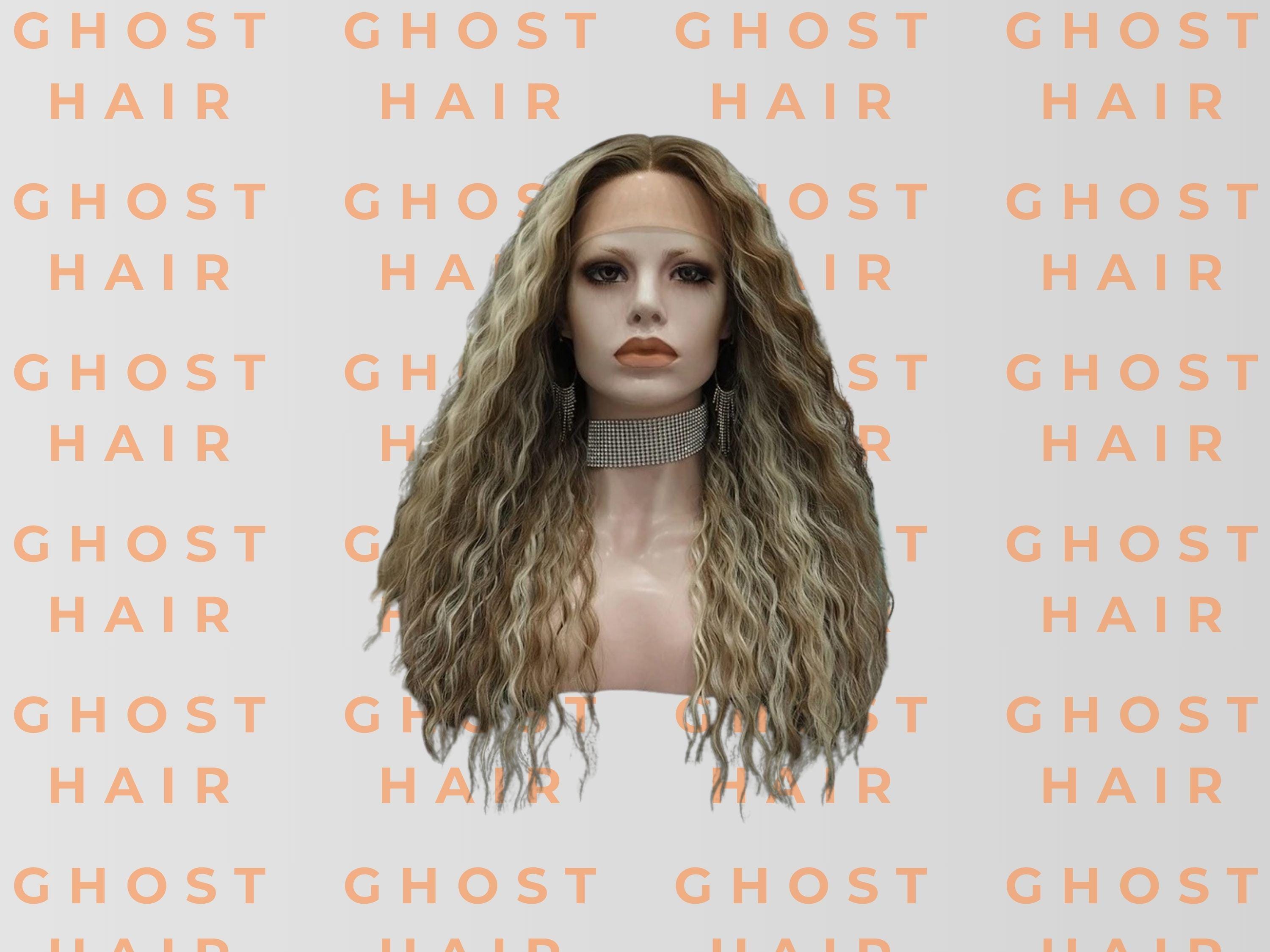 Highlight Blonde Lace Front Wig | Long Wavy Synthetic Wig 