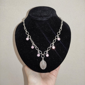 Stainless steel necklace, Marie Rose.