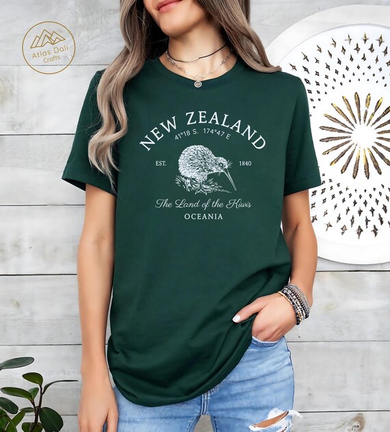 ニュージーランドTシャツ、ヴィンテージキーウィバード、オセアニア