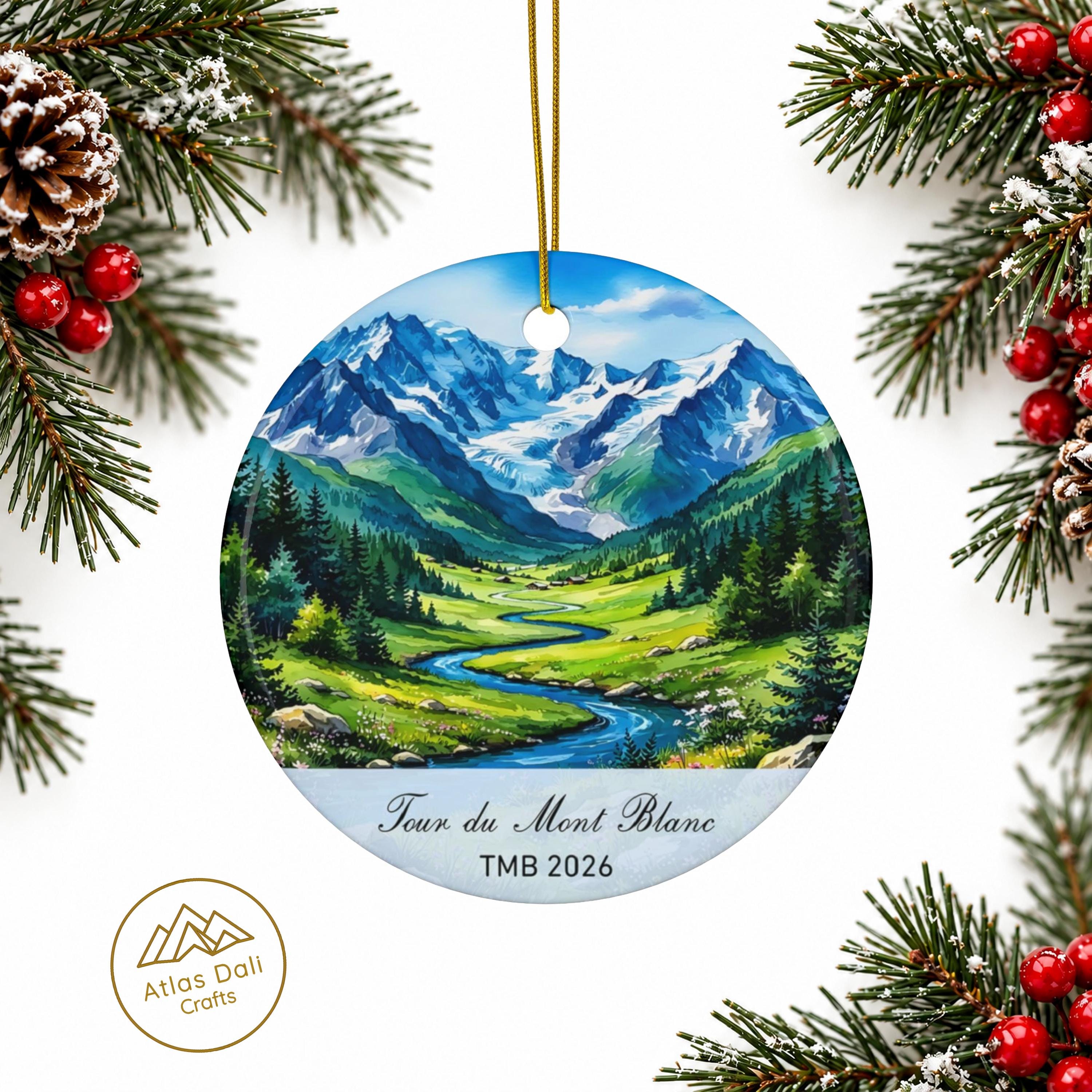 非売品　Mont Blanc オーナメント Tour Du Mont Blanc Ornament - Etsy