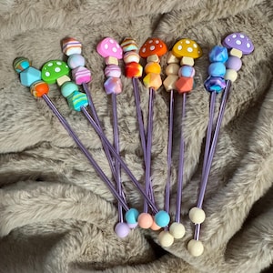 Colorful Mushroom Ami Stick SET