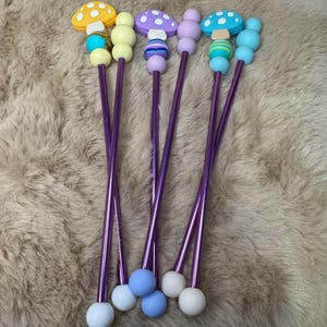 Kleurrijke paddenstoel-amistickset