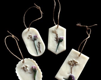 Botanical Wax Sachets - Studio Edition | Slim-Profile Botanical Fragrance Tablet | Drawer & Small Space Freshener