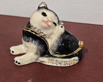 Kitten Trinket Box/ Cat Collectable Box