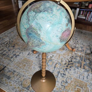 Vintage World Ocean Series Globe/ Floor Globe