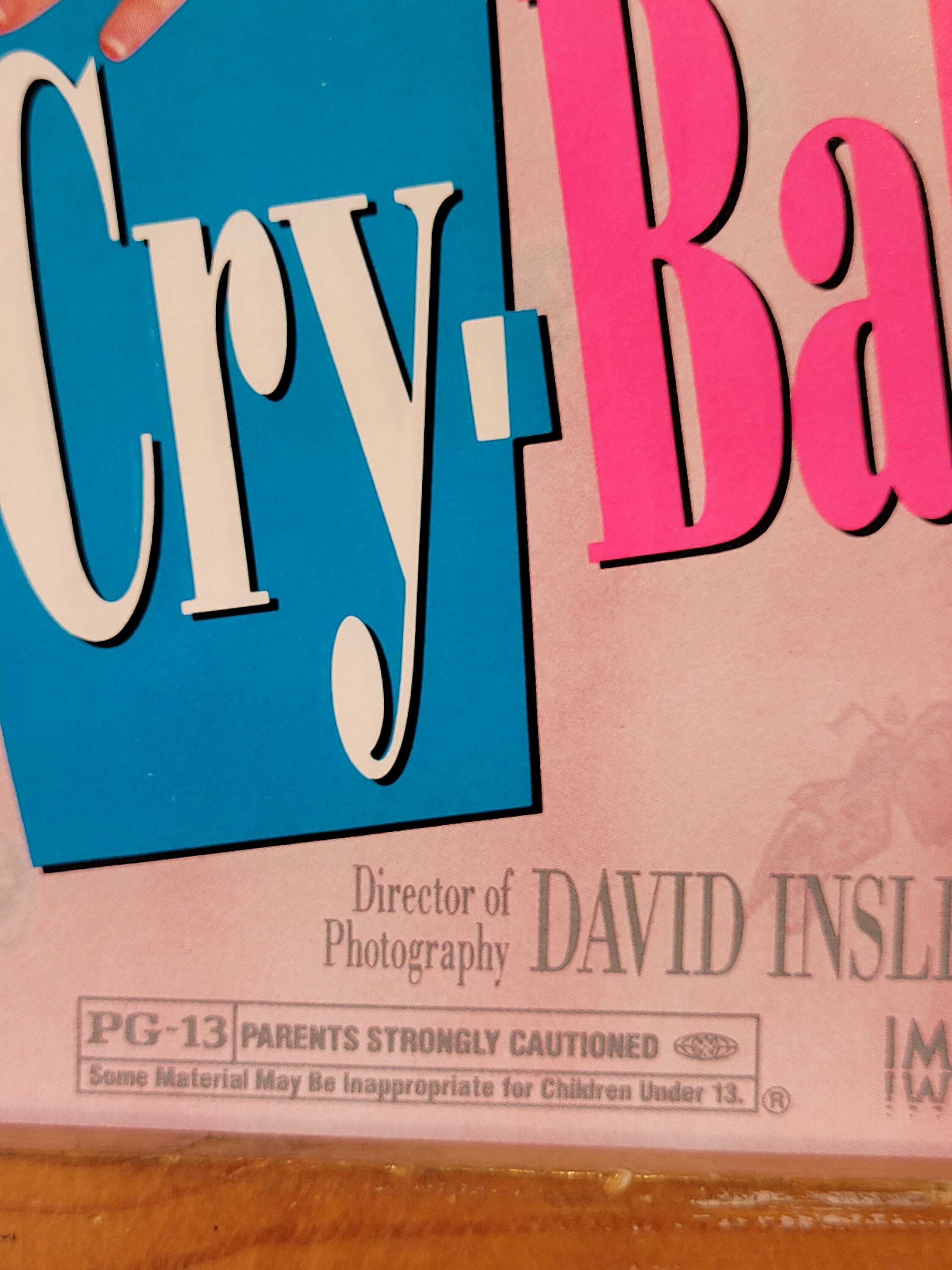 Amazon.co.jp: db009 映画ポスター クライ ベイビー CRY-BABY
