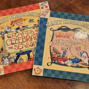 Mary Engelbreit Set Of 2 Vintage Crafts Books