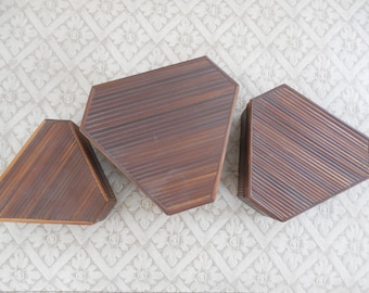 Set of 3 Nesting Boxes Jewelry Box Storage Box