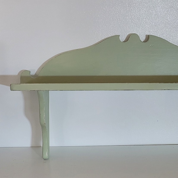 Vintage Recycled Wooden Shelf/ Shabby Chic Shelf