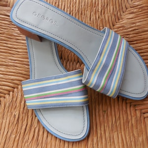 Blue Ribbon  Sandals