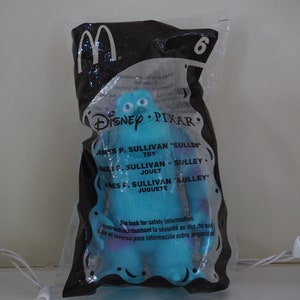 McDonalds &quot; SULLEY&quot; Disney Pixar Happy Meal Toy