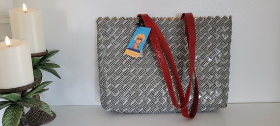 Nahui Ollin handmade handbag/ Vintage handbag - image 10