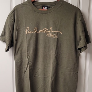 Paul McCartney World Tour vintage tee