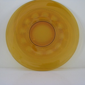 Indiana Amber Kings Crown Large Platter Charger  SALE