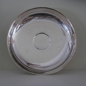 Crescent Silver Plated Tray --Platter --Centerpiece  SALE